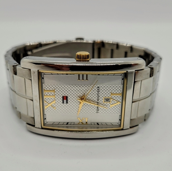 Tommy Hilfiger Kirkwood 1710179 Stainless Steel Silver and Gold Bracelet Watch - Picture 1 of 6